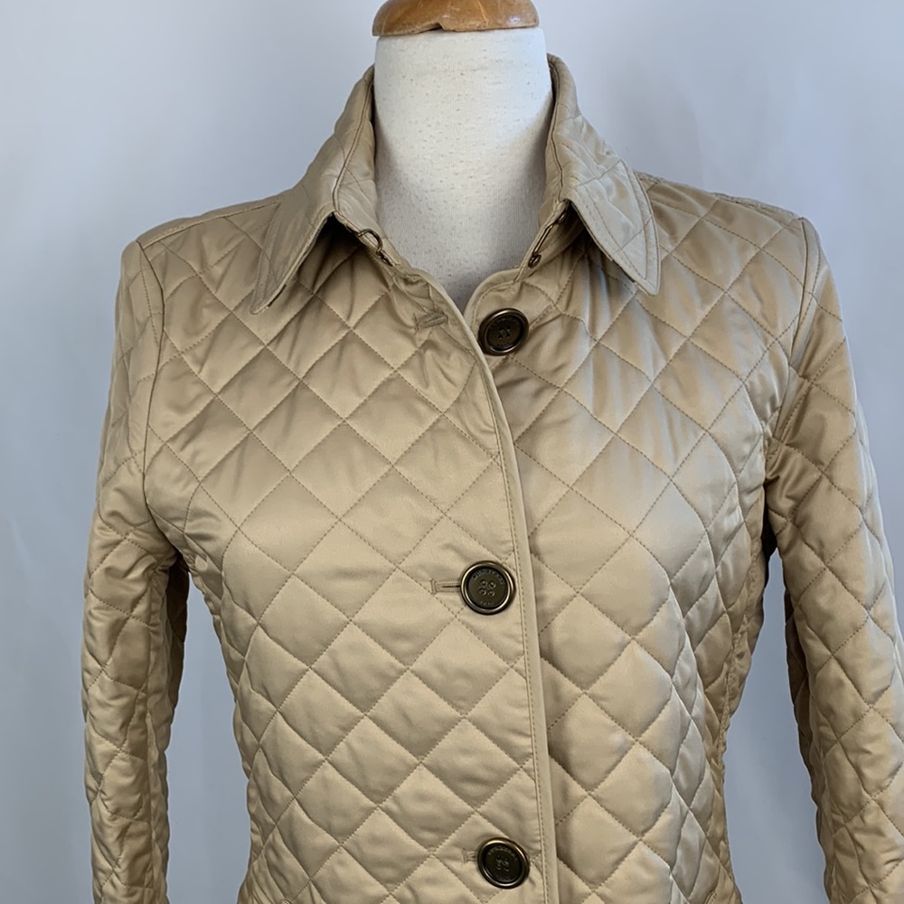 Burberry Classic Tan Quilted Jacket - Picture 7 of 16